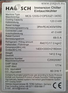HASCH Eintauchkühler