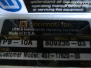 Radiallüfter 0,37 kW