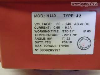 STEINEBRONN electr. Rotary actuator