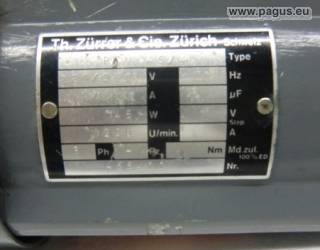 TH. ZÜRRER Elektromotor