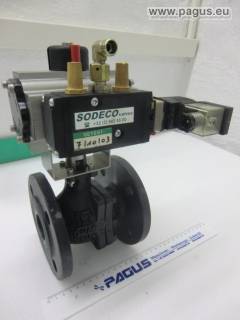 SODECO Flanschkugelhahn