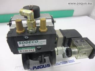SODECO flange ball valve