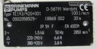 BRINKMANN Eintauchpumpe
