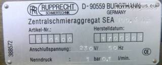 RUPPRECHT Zentralschmierung