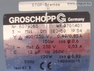 GROSCHOPP Getriebemotor
