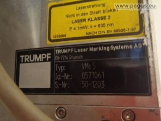 TRUMPF Beschriftungslaser