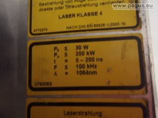 TRUMPF Beschriftungslaser
