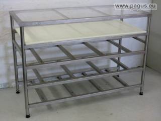 PAGUS Edelstahlregal