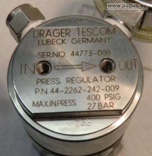 DRÄGER TESCOM Druckregler, Reinstgasregler