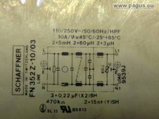 SCHAFFNER Entstörfilter