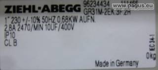 ZIEHL-ABEGG Radiallüfter