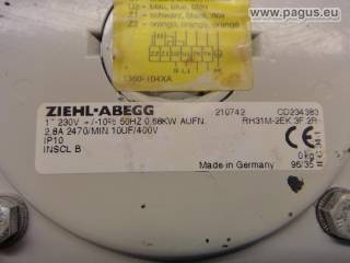 ZIEHL-ABEGG Radiallüfter