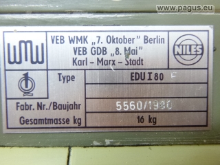WMW Spannantrieb