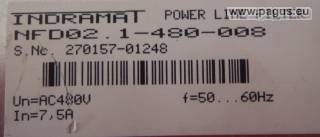 INDRAMAT Netzfilter-Modul