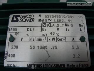LEROY SOMER Getriebemotor
