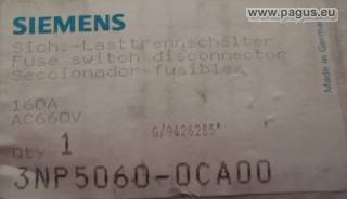 SIEMENS Sicherungs-Lastrennschalter