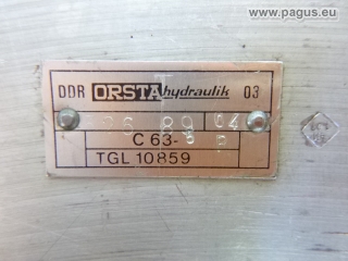 ORSTA Doppelhydraulikpumpe