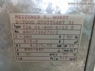 MEISSNER u. WURST Radiallüfter