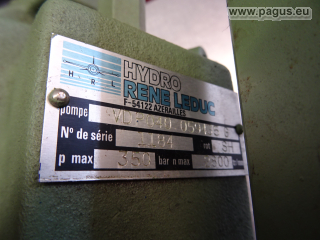 HYDRO RENE LEDUC hydraulic pump