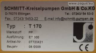 SCHMITT Eintauchpumpe