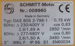 SCHMITT submersible pump