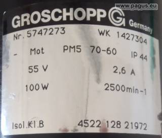 GROSCHOPP Getriebemotor