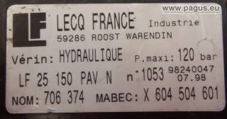 LECQ Hydraulikzylinder
