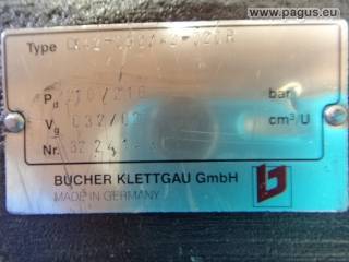 BUCHER Hydraulikpumpe