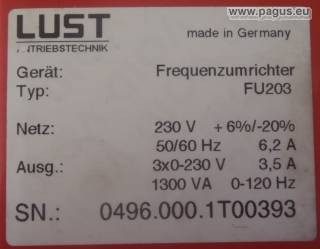 LUST Frequenzumrichter