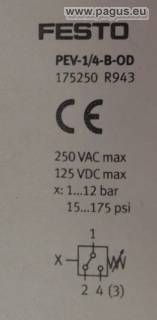 Przełącznik ciśnieniowy FESTO