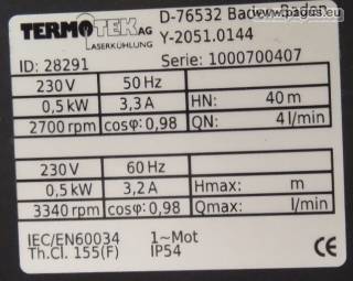 THERMOTEK Kühlaggregat