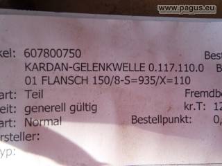 ELBE Kardanwelle