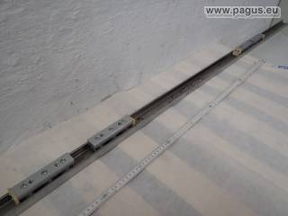 Prowadnice liniowe PAGUS z 4 wózkami