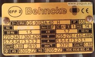 BEHNCKE Elektromotor