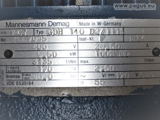 DEMAG Gleichstrommotor