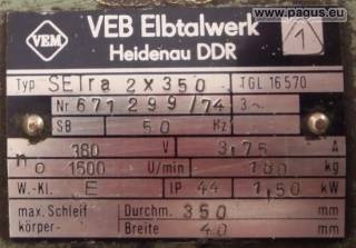 ELBTALWERK Bürstenentgratmaschine