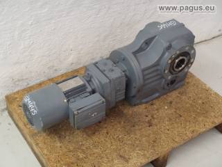 Getriebemotor mit Bremse 0,37 kW 2,8 U/min