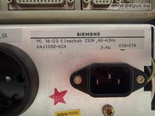 SIEMENS machine control