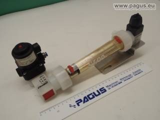 GEMÜ Durchflussmesser mit Membranventil