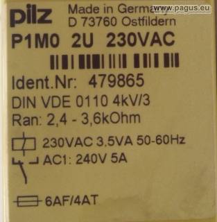 PILZ Sicherheitsrelais