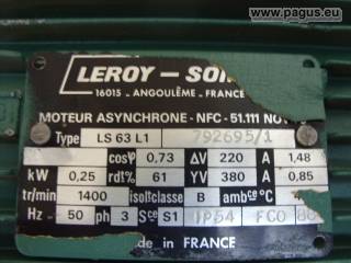 LEROY SOMER Getriebemotor