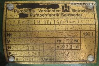 PUMPENFABRIK SALZWEDEL Kreiselpumpe