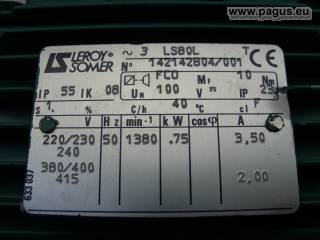 LEROY SOMER Getriebemotor
