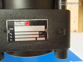 BUCHER Doppelhydraulikpumpe