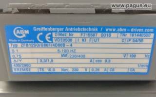 ABM Getriebemotor mit Bremse