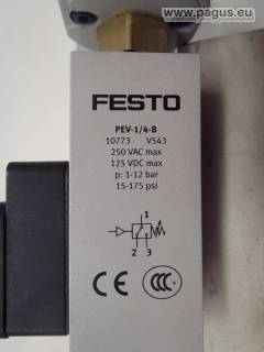 FESTO Filter-Regelventil mit Druckschalter
