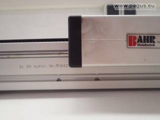 BAHR Schienenführungstisch