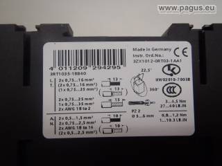 SIEMENS Leistungsschütz