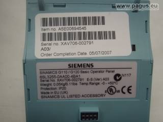 Konwerter częstotliwości SIEMENS