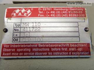 ZAE Schneckengetriebe